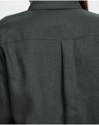 White By FTL - Nami Linen Shirt