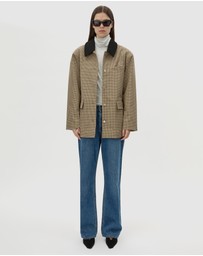 C&M CAMILLA AND MARC - Sage Check Jacket
