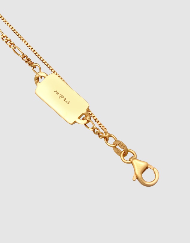 Kuzzoi - ICONIC EXCLUSIVE - Cross Pendant Necklace in Gold-Plated 925 Sterling Silver