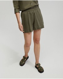 Oxford - Cleo Linen Shorts