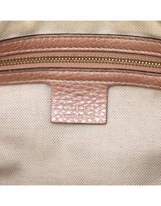 Pre-Loved by Azura Reborn - Pre-Loved Metallic Pebbled Calfskin Bella Satchel