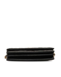 Pre-Loved by Azura Reborn - Pre-Loved chanel Quilted Leather Wallet-on-Chain with Chain Strap