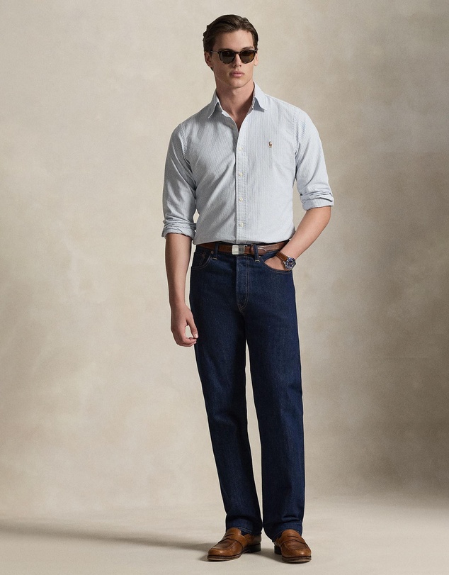 Polo Ralph Lauren - Custom Fit Striped Oxford Shirt
