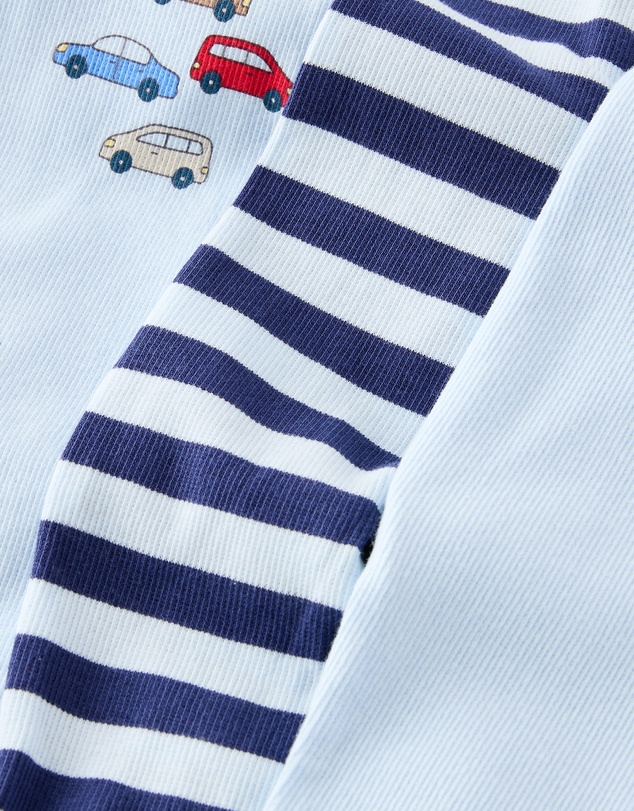 Cotton On Kids - The 3Pk Long Sleeve Zip Romper