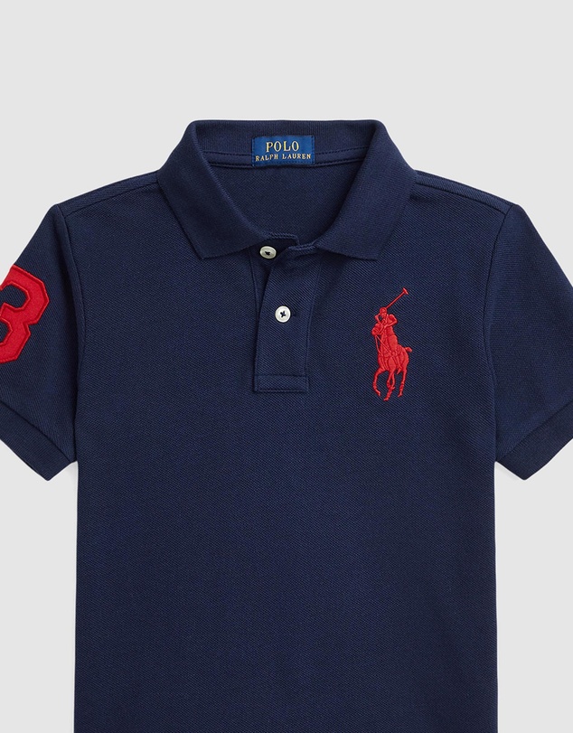 Polo Ralph Lauren - Big Pony Cotton Mesh Polo Shirt - Babies-Kids
