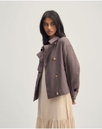 Oxford - Griffin Linen Bomber