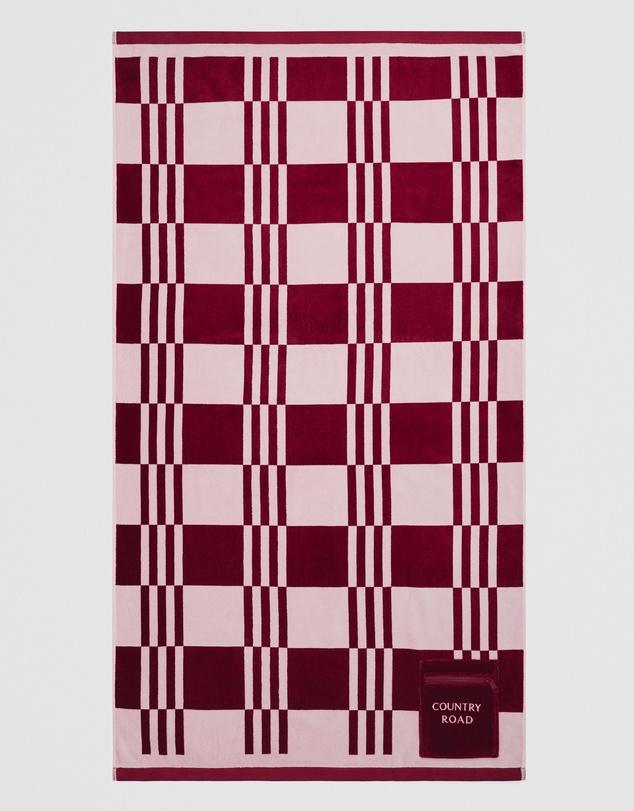 Country Road - Eyre Australian Cotton Beach Towel
