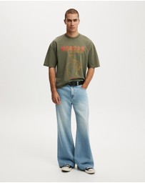 Cotton On - Cropped Fit Music T-Shirt