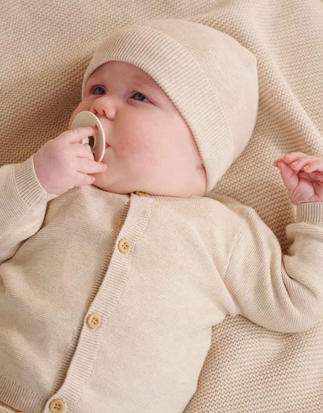 Purebaby - Textured Cardigan-Babies