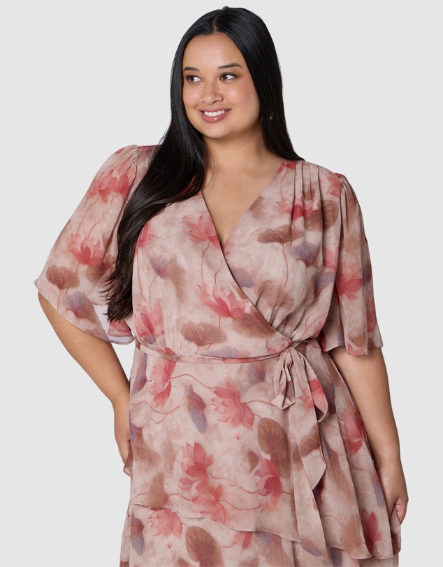 Pink Dusk by Curve Project - Hypnotic Maxi Dress