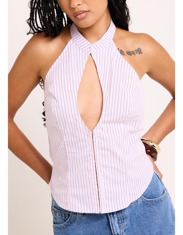 Alice In The Eve - Evie Keyhole Top