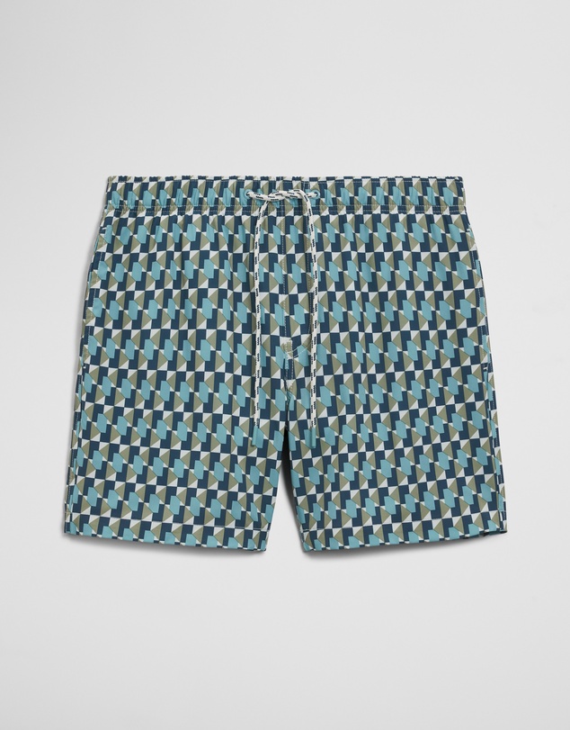 Country Road - Recycled Polyester Geometric Print Swimsuit