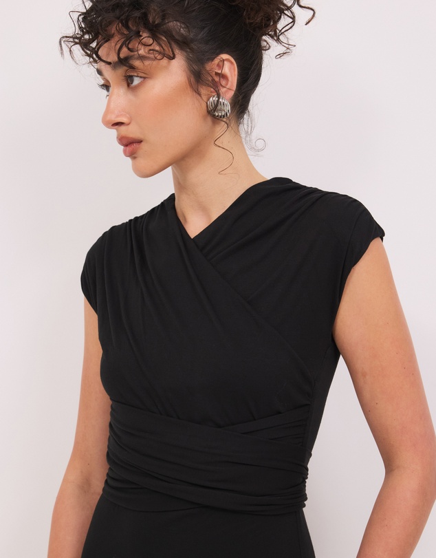 Calli - Lexi Wrap Maxi Dress