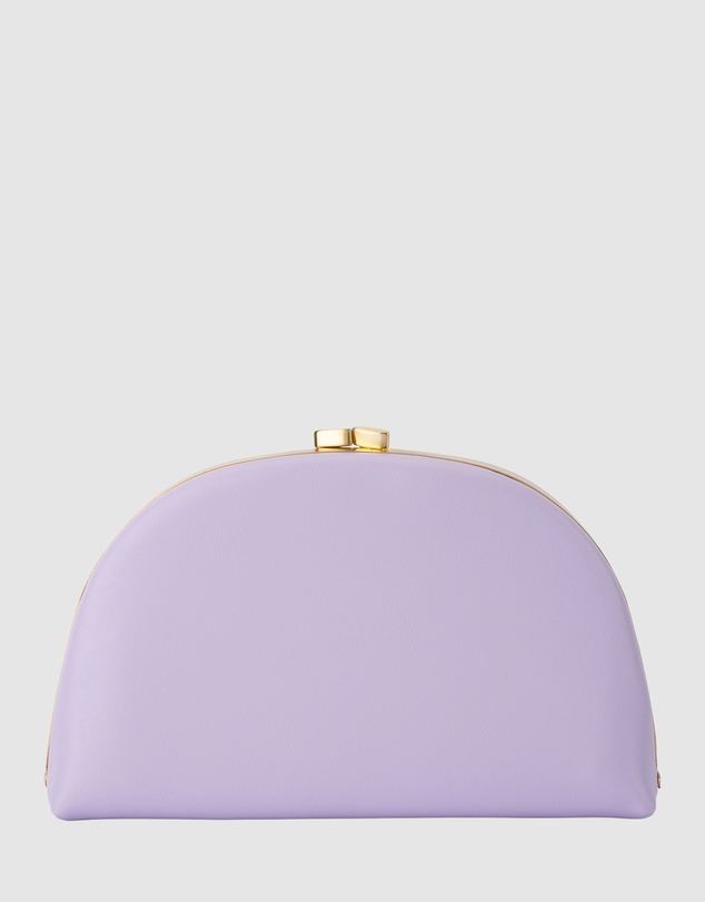 Olga Berg - Celeste Curved Clutch