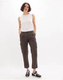 Amelius - Jordan Linen Tapered Pant