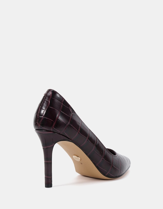 Wittner - Ravyn Croc Embossed Leather Pumps
