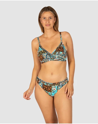 Baku Swimwear - Tulum D-E Cup Ladder Lace Wrap Bikini Bra Top
