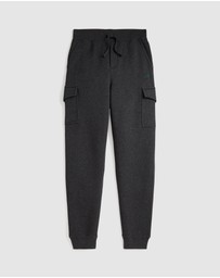 Polo Ralph Lauren - Fleece Cargo Jogger Pants - ICONIC EXCLUSIVE - Teens