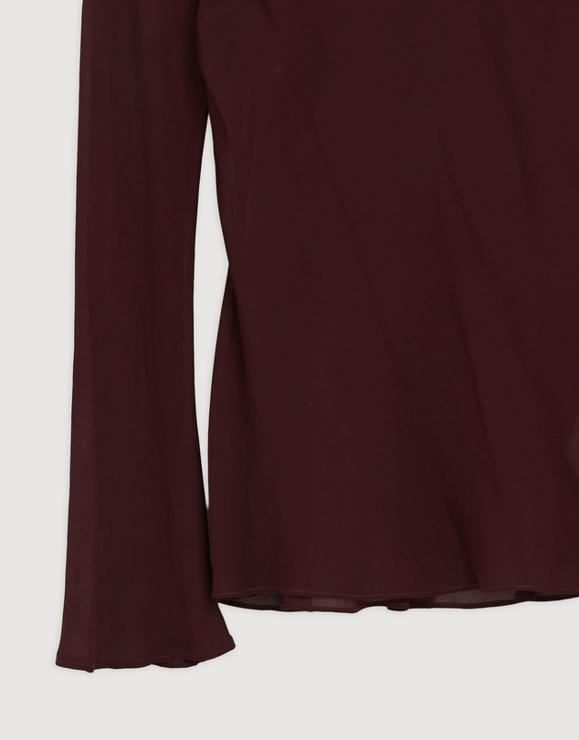 Revibe - Repaired Minima Esenciales Olen Sheer Layered Top - AU 14