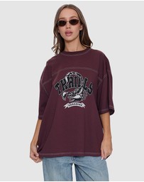 Thrills - Dark Paradise Oversized Tee