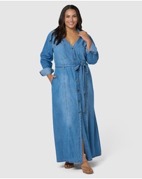Indigo Tonic - Leah Chambray Maxi Dress