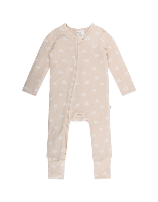 Kynd Baby - Day or Night Onesie in Neutral Rainbow