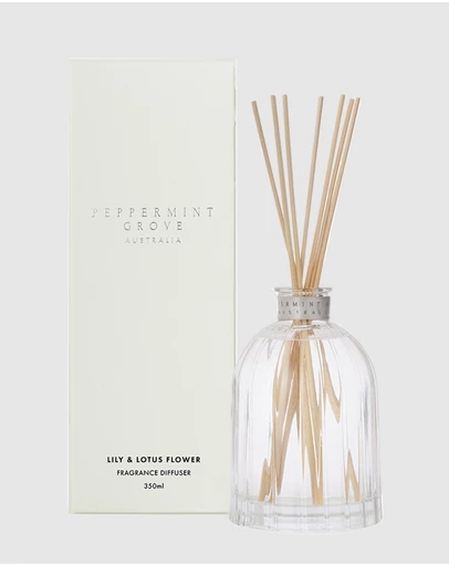 Peppermint Grove - Lily & Lotus Flower Large Fragrance Diffuser - 350ml