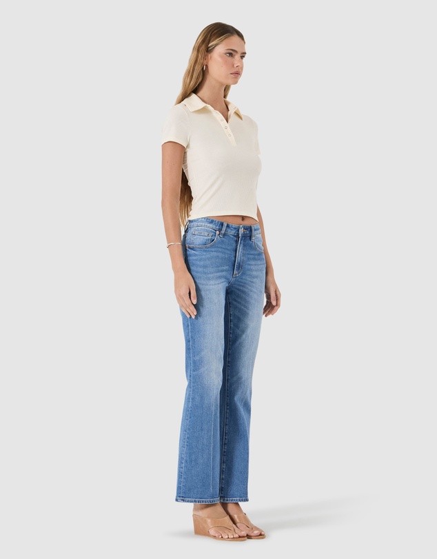 Rolla's - Midtown Boot Jean - Iris Blue