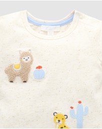 Purebaby - Gingham Short and Tee Set -Kids-Babies
