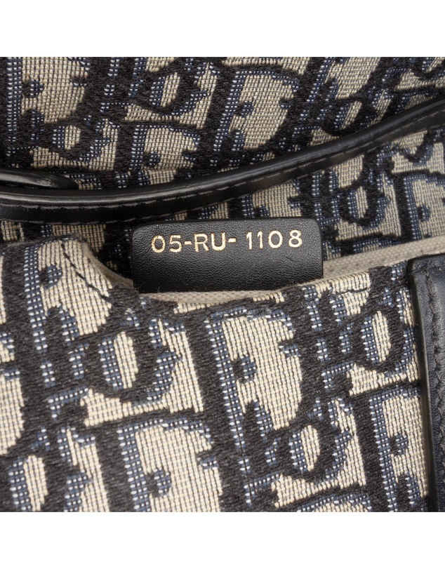 Pre-Loved by Azura Reborn - Pre-Loved Mini Oblique Canvas Saddle Bag