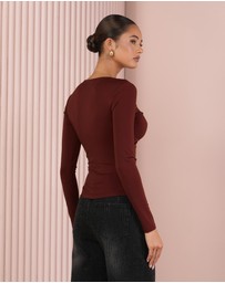 Azzurielle - Noelle Long Sleeve Top