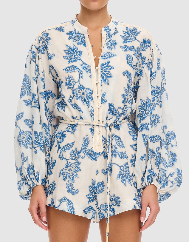 KIVARI - Bluebell Playsuit