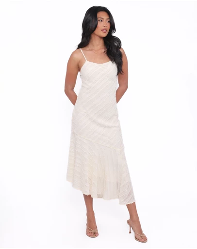 Petal & Pup - Aileen Midi Dress - Cream