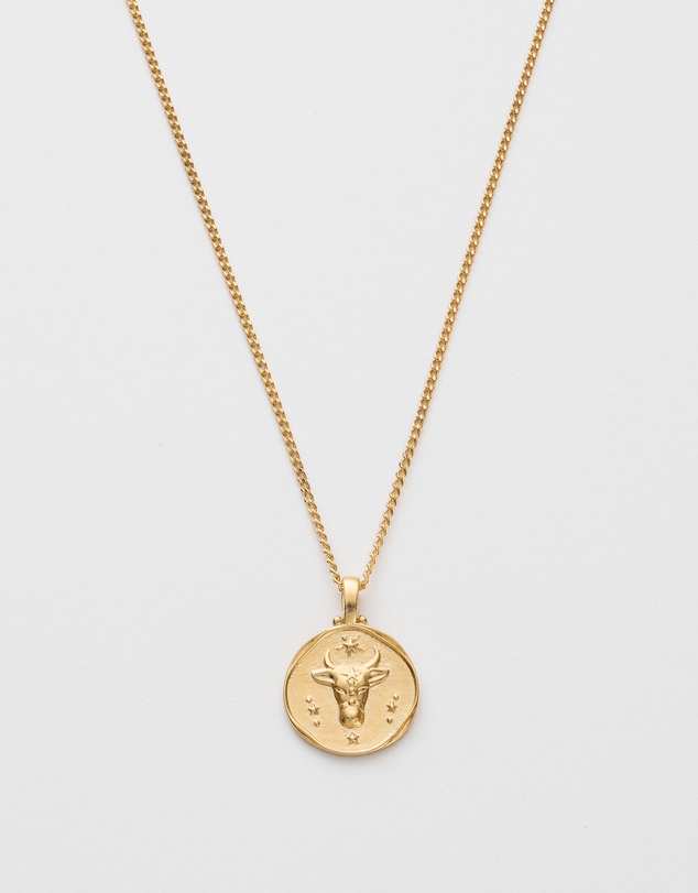 Kirstin Ash - Taurus Zodiac Necklace