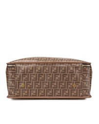 Pre-Loved by Azura Reborn - Pre-Loved Zucca Coated Canvas Karligraphy Travel Bag