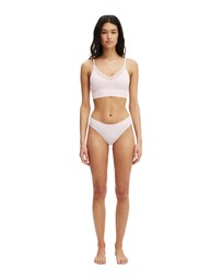 Cotton On Body - Seamless Longline Lace Trim Bralette