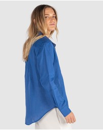 CAMIXA - IRIS Linen Shirt