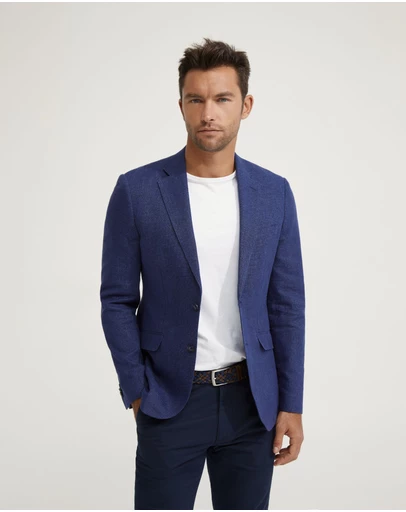 Oxford - Milton Half Lined Linen Cotton Blazer