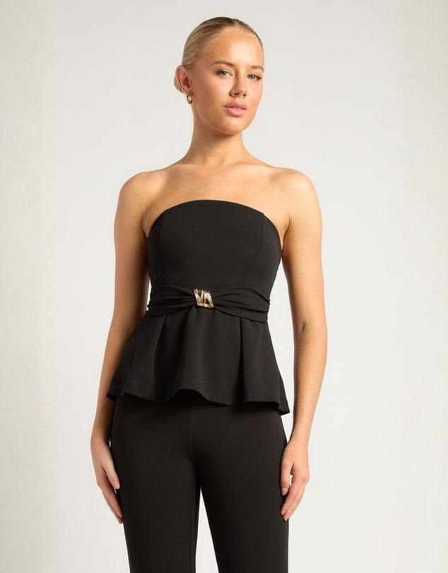 Esther & Co - Ellisia Top - Black