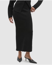 Seed Heritage - Crepe Rib Pencil Skirt