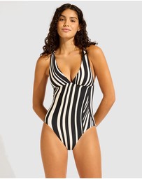 Seafolly - Deep V Neck One Piece