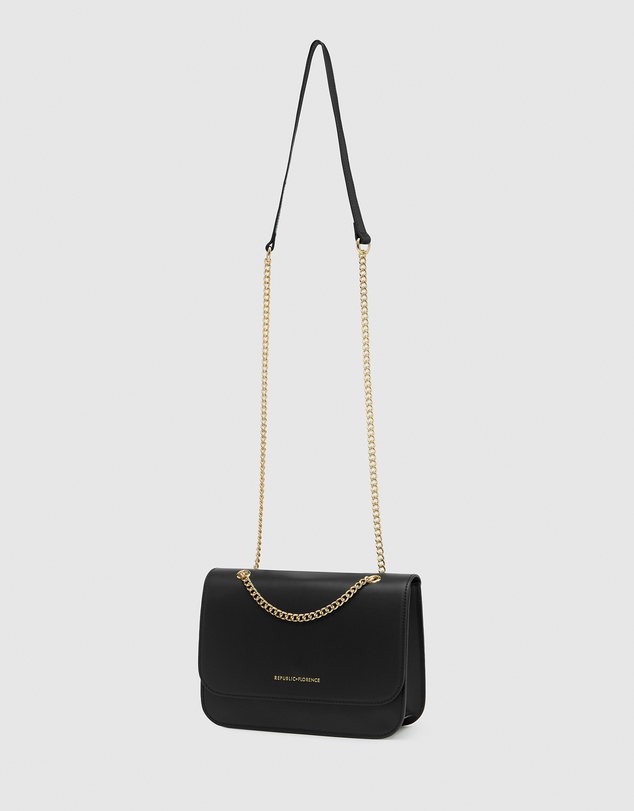 Florence - Linda Black Crossbody Bag