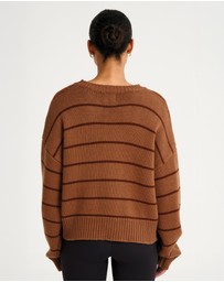 All Fenix - Stripe Crew Neck Knit
