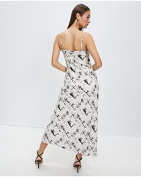 Third Form - Lip Service Bias Maxi Slip Dress