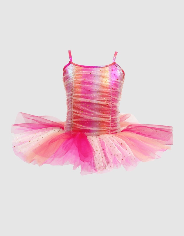 Pink Poppy - Vibrant Vacation Party Tutu