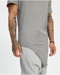 Surrounded By Ghosts - The Coltan Cotton Asymmetrical Tail T-Shirt