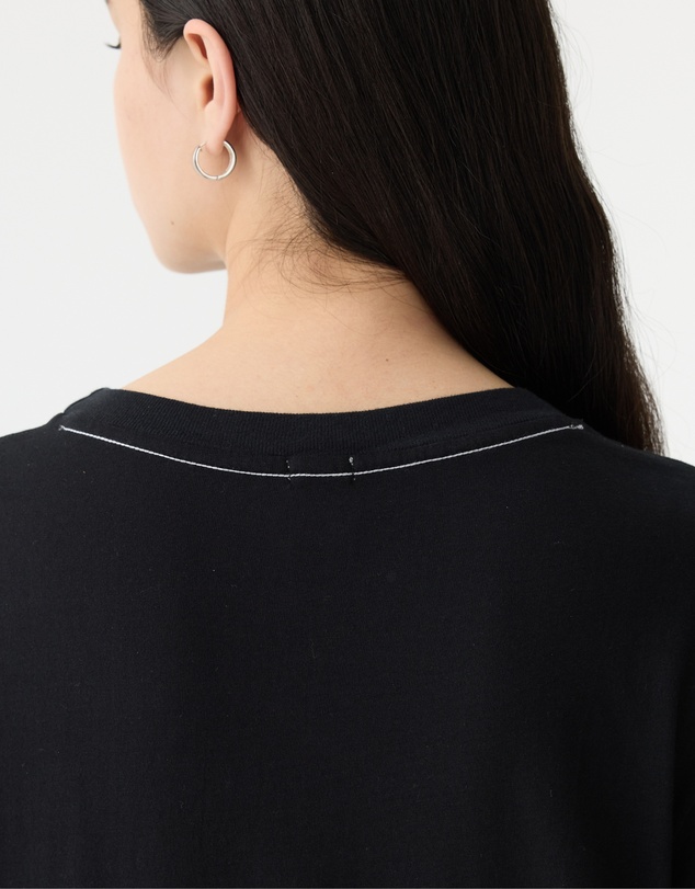 Bassike - Longerline T-Shirt Dress
