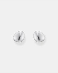 THOMAS SABO - Ear studs in organic shape silver