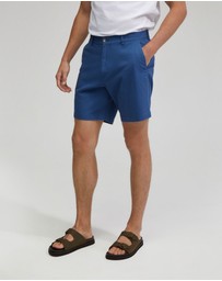 Oxford - Zeke Cotton Stretch Shorts