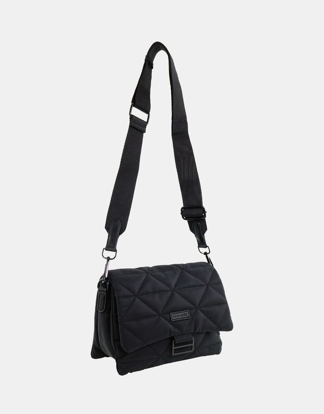 Pierre Cardin - Pierre Cardin Ladies Nylon Textured Crossbody Bag
